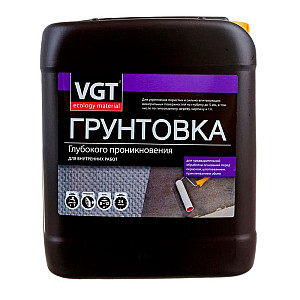 Грунтовка VGT ВД-АК-0301 глубокого проникновения для внутренних работ 5 кг