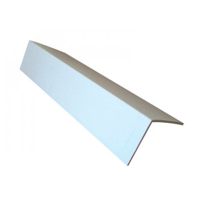 Уголок Люксал ПВХ 50*50 мм белый 2.7 м