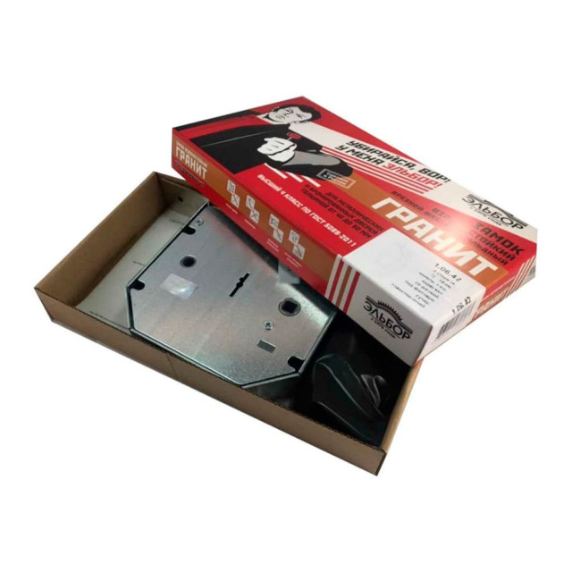 Замок врезной Эльбор Гранит 1.06.42 никель левосторонний