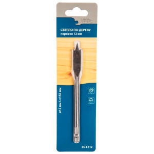 Сверло по дереву Remocolor 35-4-512 перовое 12*152 мм