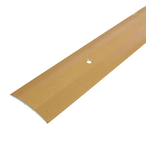 Порог Русский профиль 38 мм анодированный золото матовый 1.35 м