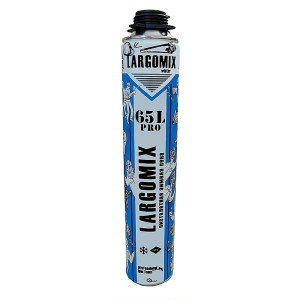 Пена монтажная Largomix PRO 65L LRX017 пистолетная зимняя 850 мл