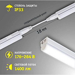 Светильник Navigator 94 592 NEL-P-14-4K-LED