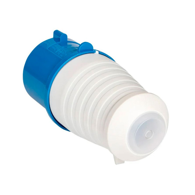 Вилка переносная EKF PROxima ps-023-32-220 023 2Р+РЕ 32А 220В IP44 синяя