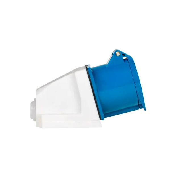 Розетка EKF PROxima ps-123-32-220 стационарная наружная 2Р+РЕ 32А 220В IP44