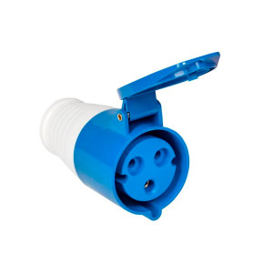 Розетка переносная EKF PROxima 213 ps-213-16-220 2Р+РЕ 16А 220В IP44