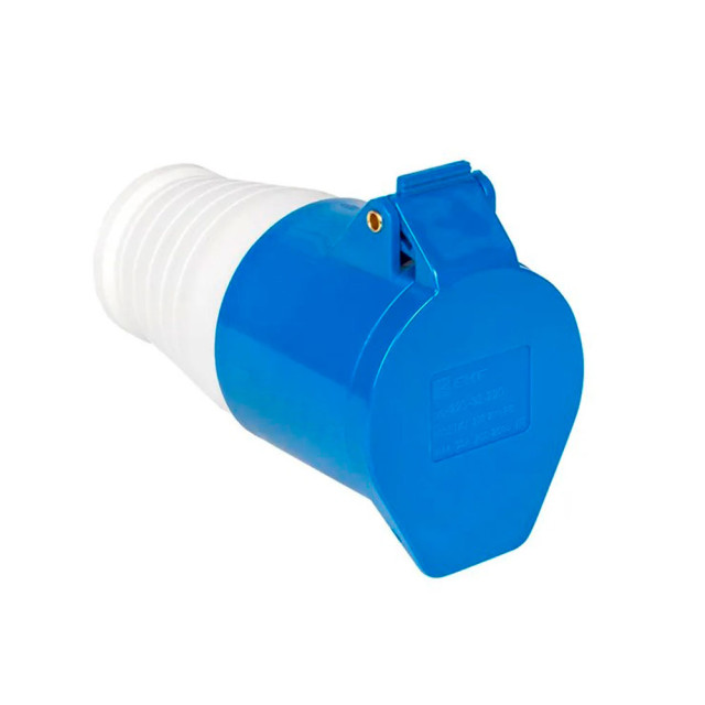 Розетка переносная EKF PROxima 223 ps-223-32-220 2Р+РЕ 32А 220В IP44
