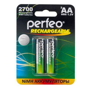 Аккумулятор Perfeo AA2700mAh 2BL