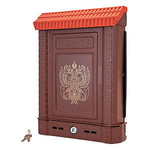 Ящик почтовый Цикл Премиум коричневый