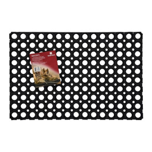 Коврик придверный Vortex 20001 ячеистый 40*60*1.6 см черный