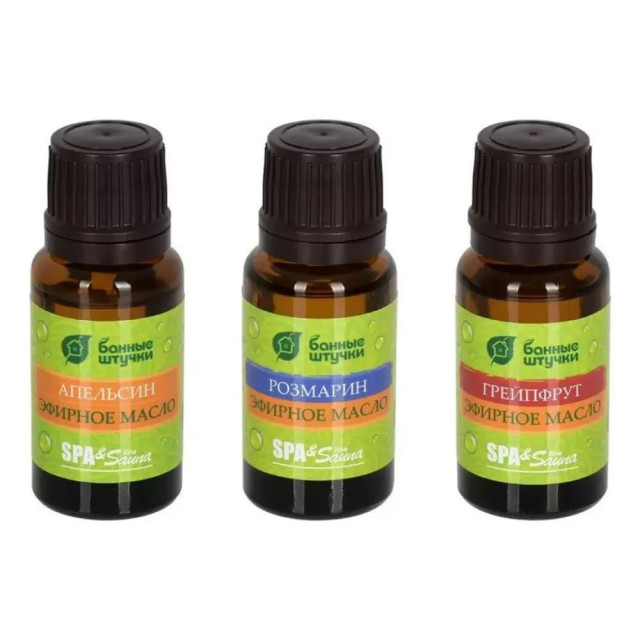 Набор эфирных масел Банные штучки 30001 Стройность и упругость тела 3*15 мл