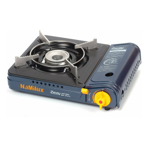 Плитка газовая походная ХОЗ с переходником в кейсе