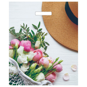 Пакет Артпласт Шарм ВУР51120 ПЭ с вырубной ручкой 38*45+3 см 60 мкм