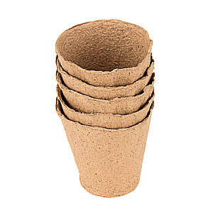 Горшочек для рассады Russia 64364 торфяной 80*80 мм 5 шт