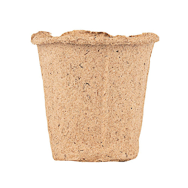 Горшочек для рассады Russia 64367 торфяной 6*6 см 10 шт