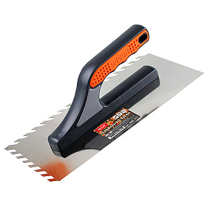 Гладилка нержавеющая Decor 680-111 3К 280*130 мм зуб косой