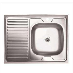 Мойка кухонная КромРус EC-220Mправ чаша правая 60*80 мм