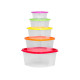 Набор контейнеров SparkPlast BioFresh Радуга IS10506/27 квадратных микс 5 шт