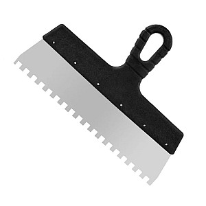 Шпатель Remocolor Мастер 12-8-300 фасадный зубчатый нержавеющая сталь 300 мм зуб 8*8 мм