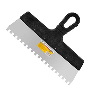 Шпатель Remocolor Мастер 12-8-300 фасадный зубчатый нержавеющая сталь 300 мм зуб 8*8 мм