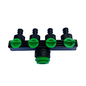 Коллектор ИнструмАгро Оазис 12628 для воды садовый на 4 крана