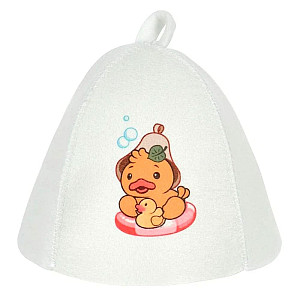 Шапка для бани и сауны Hot Pot Утенок 41393 из войлока