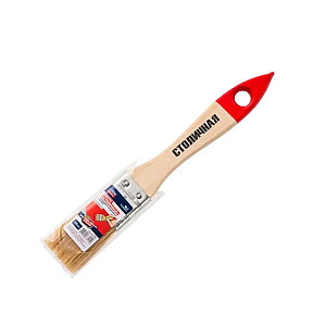 Кисть плоская Акор Столичная №1 КФ 25 мм универсальная