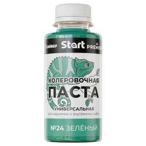Паста колеровочная Start №Х24 зеленый 0.1 л