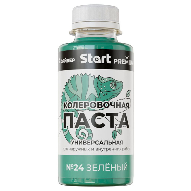Паста колеровочная Start №Х24 зеленый 0.1 л