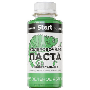 Паста колеровочная Start №Х25 зеленое яблоко 0.1 л