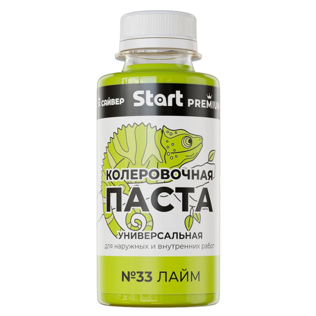 Паста колеровочная Start №Х33 лайм 0.1 л