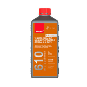 Средство моющее Neomid 610 для бань и саун концентрат 1:4 1 л