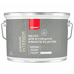 Масло Neomid Premium Interior деревозащитное белый 2 л