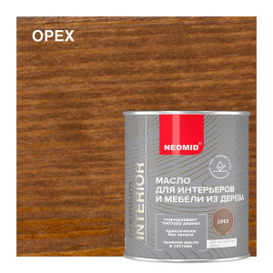 Масло Neomid Premium Interior деревозащитное орех 0.75 л