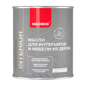 Масло Neomid Premium Interior деревозащитное палисандр 0.75 л