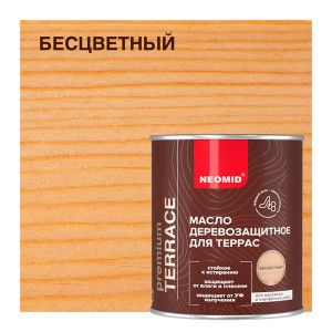 Масло Neomid Premium Terrace для террас бесцветный 0.75 л