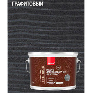 Масло Neomid Premium Terrace для террас графит 2 л