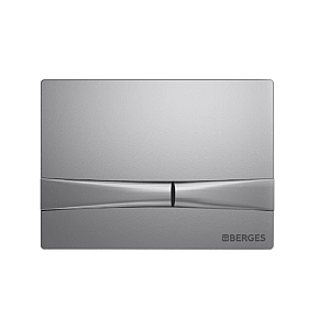Кнопка Berges 040052 для инсталляции Frame Novum F2 хром матовый