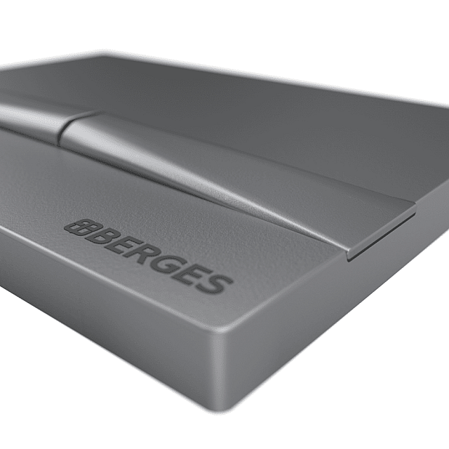 Кнопка Berges 040052 для инсталляции Frame Novum F2 хром матовый