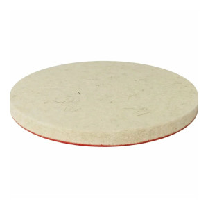 Диск полировальный VertexTools 0089 из натурального войлока под липучку 125*9 мм