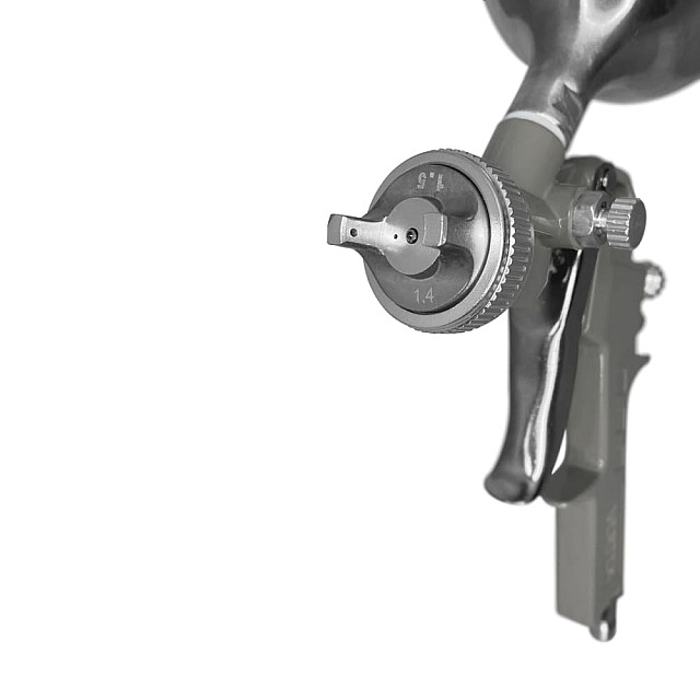 Краскораспылитель VertexTools 0019-02 с металлическим бачком Краскораспылитель VertexTools 0019-02 с металлическим бачком