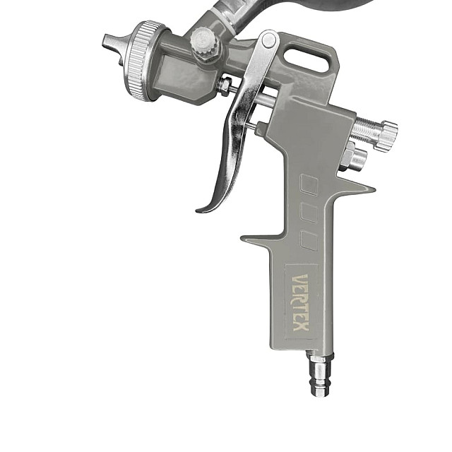 Краскораспылитель VertexTools 0019-02 с металлическим бачком Краскораспылитель VertexTools 0019-02 с металлическим бачком