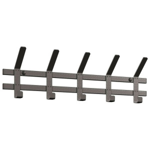 Вешалка ЗМИ Торонто 5 ВНТ5 настенная графит
