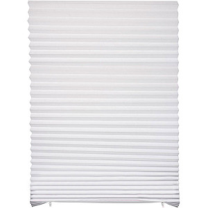 Шторы-плиссе Рыжий Кот Skandi 106824 самоклеящиеся 60*180 см блэкаут белый