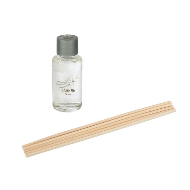 Диффузор для дома Волшебная страна 107504 с палочками аромат Ваниль 30 мл