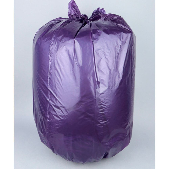 Пакеты для мусора Avikomp Уникальные технологии 7600 двухслойные лавандовые 120 л 10 шт