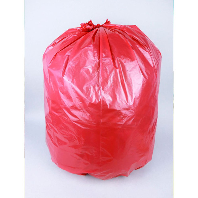 Пакеты для мусора Avikomp Уникальные технологии 7709 двухслойные вишневые 220 л 5 шт