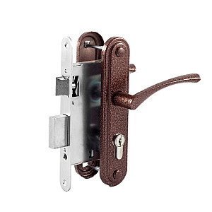 Замок врезной Зенит Омега ЗВ7 медь