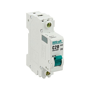Автоматический выключатель DEKraft 11055DEK ВА101- 1Р- 020А-С