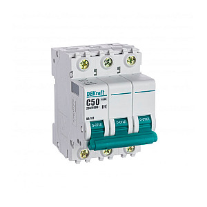 Автоматический выключатель DEKraft 11083DEK BA101-3P-050A-C